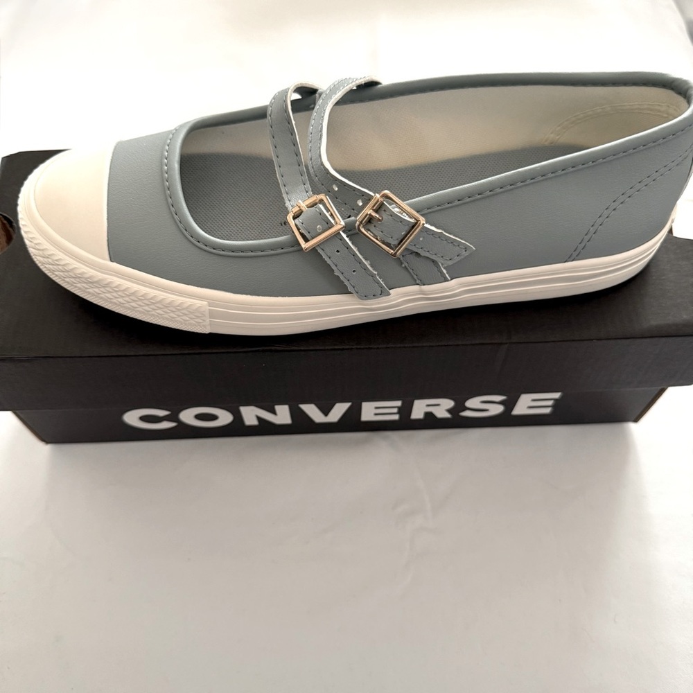 Converse Mary Jane Chuck Taylor All Star Dainty size 7 Teal NIB NWT Women’s - Picture 2 of 7
